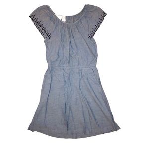 H&M Kids’ Chambray Dress, Size 13-14Y, Blue